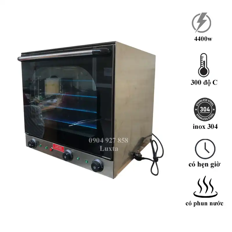 LÒ NƯỚNG ĐỐI LƯU 4 KHAY YH-4A