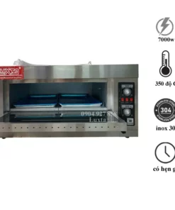 LÒ NƯỚNG 2 KHAY ĐIỆN DÙNG CƠ EDO-12L