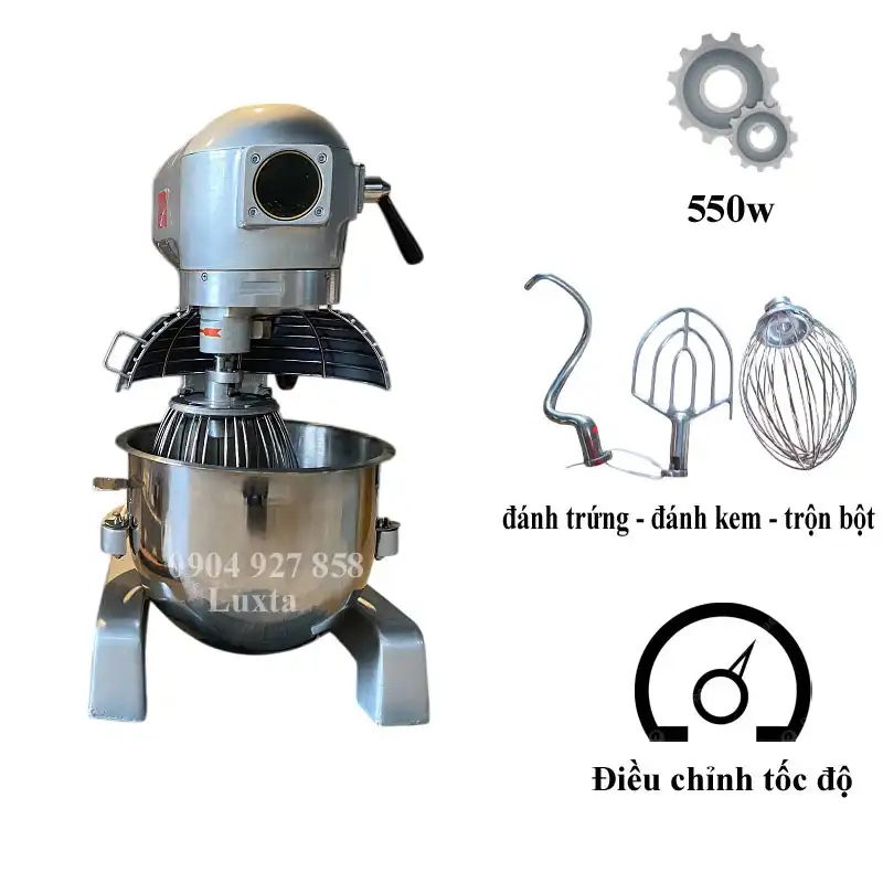 MÁY TRỘN ĐA NĂNG - ĐÁNH TRỨNG - ĐÁNH KEM 15L B15(HL)