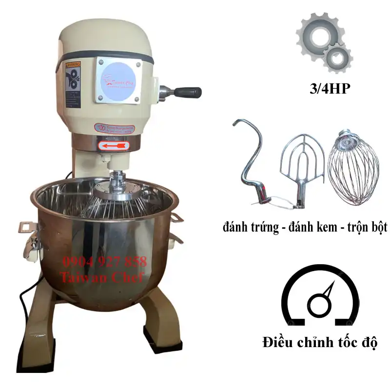 MÁY TRỘN ĐA NĂNG - ĐÁNH TRỨNG - ĐÁNH KEM ĐÀI LOAN BT-10/BT-20/BT-30/BT-40